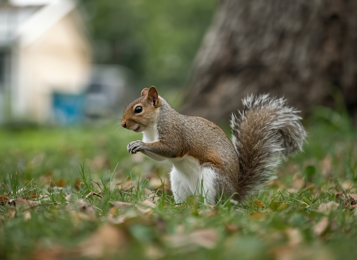 Squirrel — dead animal removal